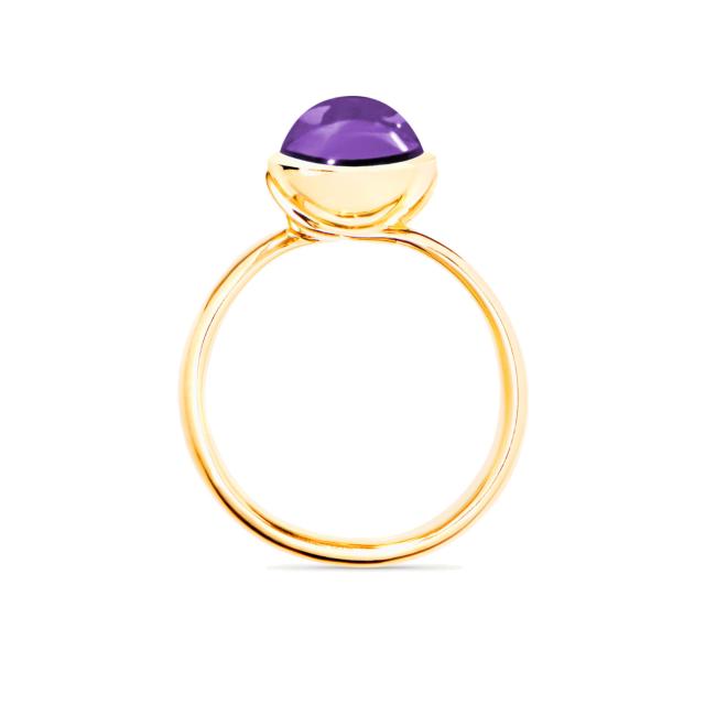 Tamara Comolli - BOUTON Ring small Amethyst