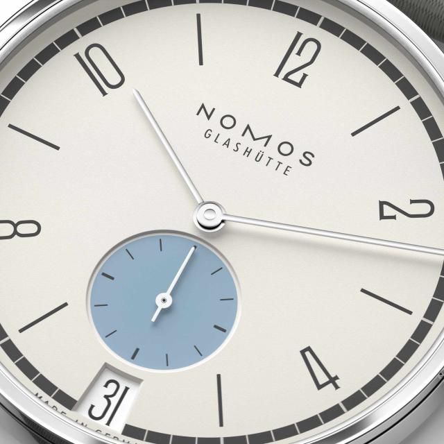 NOMOS Glashütte - Tangente 38 Datum Schneesturm 