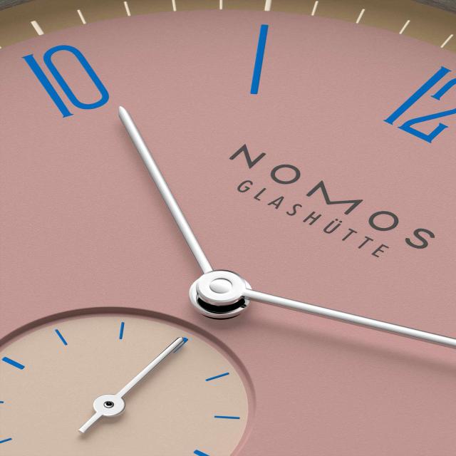 NOMOS Glashütte - Tangente 38 Datum Pompadour 