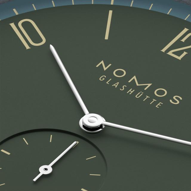 NOMOS Glashütte - Tangente 38 Datum Lakritze 