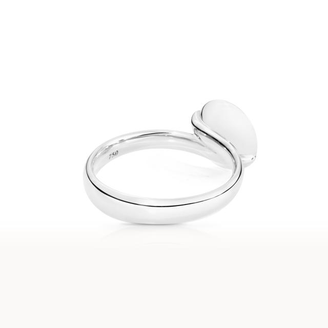 Tamara Comolli - BOUTON Ring small Brauner Mondstein