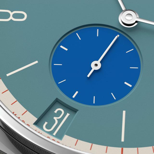 NOMOS Glashütte - Tangente 38 Datum Super Sardine 