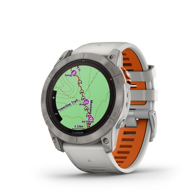 Garmin - fēnix® 7S Pro – Sapphire Solar Edition 51mm