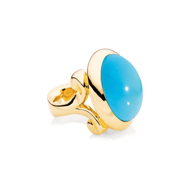 Tamara Comolli - HIPPIE GLAM Ring large Türkis