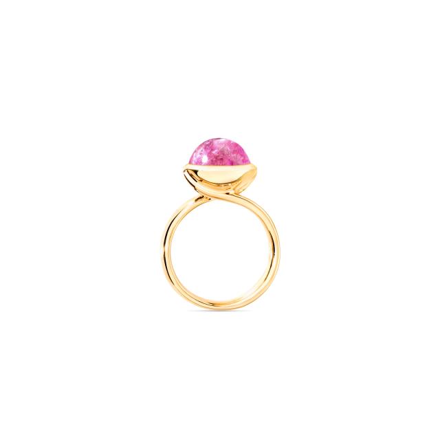 Tamara Comolli - BOUTON Ring large rosa Turmalin