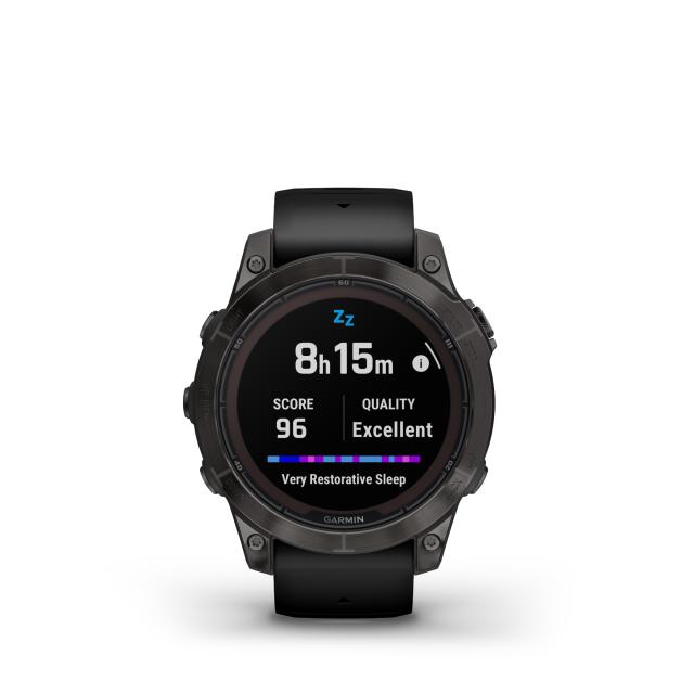 Garmin - fēnix® 7S Pro – Sapphire Solar Edition 47mm