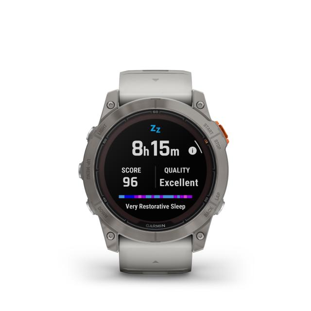 Garmin - fēnix® 7S Pro – Sapphire Solar Edition 51mm