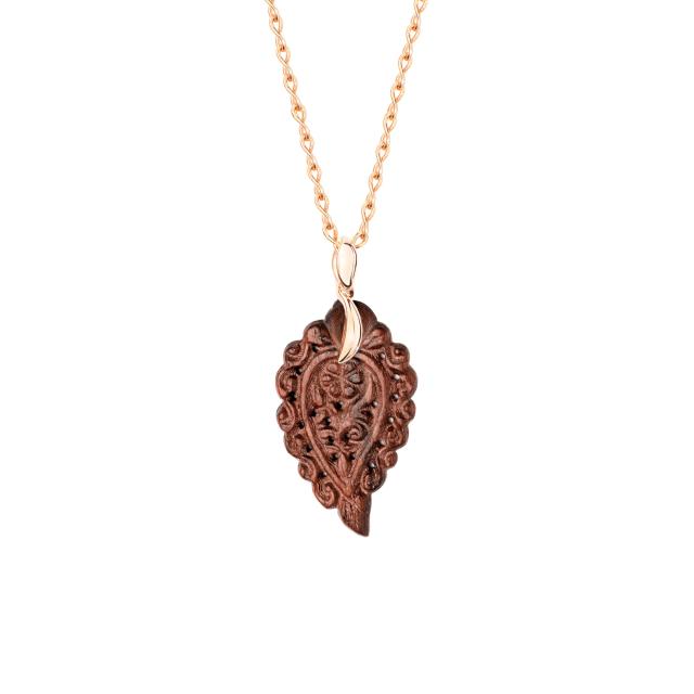 Tamara Comolli - INDIA Leaf Anhänger Small Snakewood