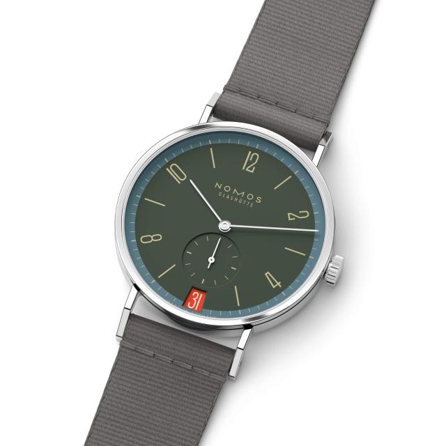 NOMOS Glashütte - Tangente 38 Datum Lakritze 