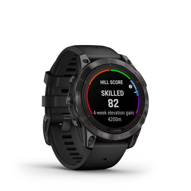 Garmin - fēnix® 7S Pro – Sapphire Solar Edition 47mm