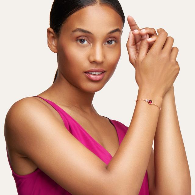 Tamara Comolli - BOUTON Armband Mini Chain 'Wildberry' small/medium