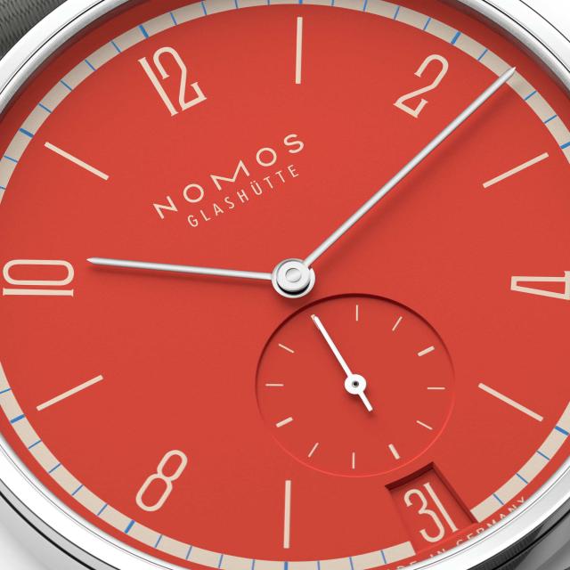 NOMOS Glashütte - Tangente 38 Datum Rambazamba 