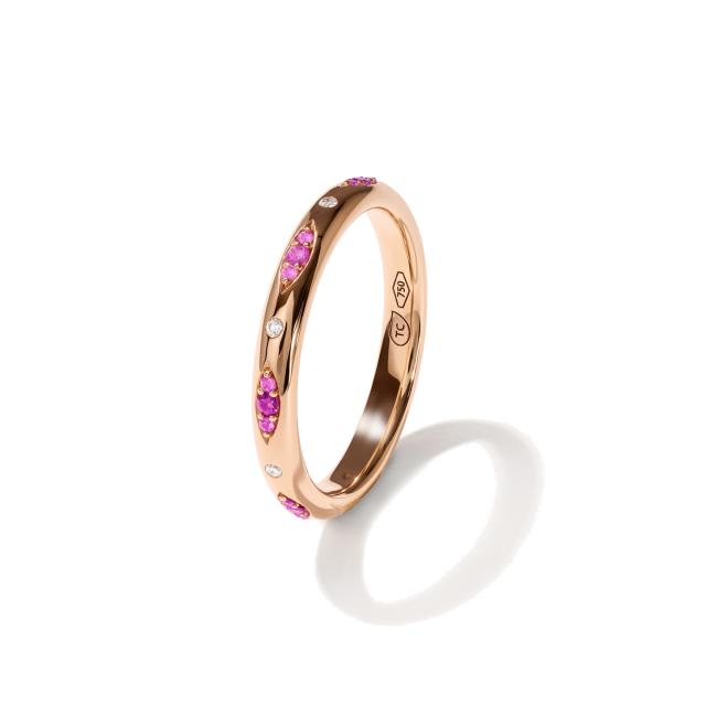 Tamara Comolli - GYPSY Bandring Pavé  'Blush'