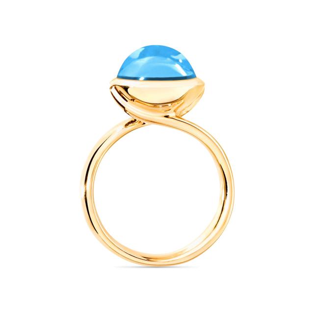 Tamara Comolli - BOUTON Ring large Swiss Topas