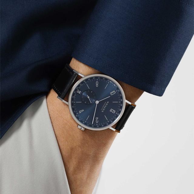 NOMOS Glashütte - Tangente 2date blau