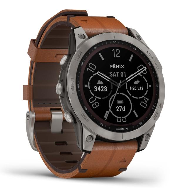 Garmin - fēnix® 7 Sapphire Solar