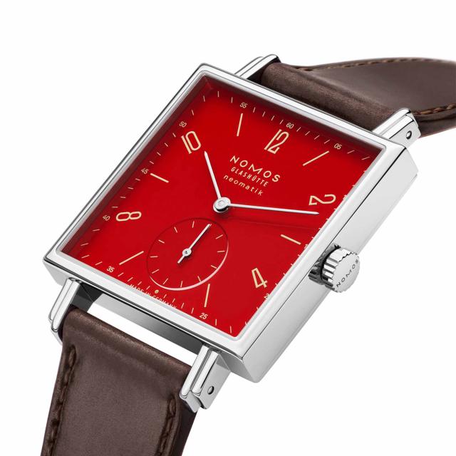 NOMOS Glashütte - Tetra Neomatik Red – 175 Years Watchmaking Glashütte