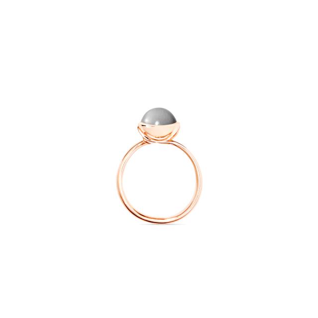 Tamara Comolli - BOUTON Ring small grauer Mondstein