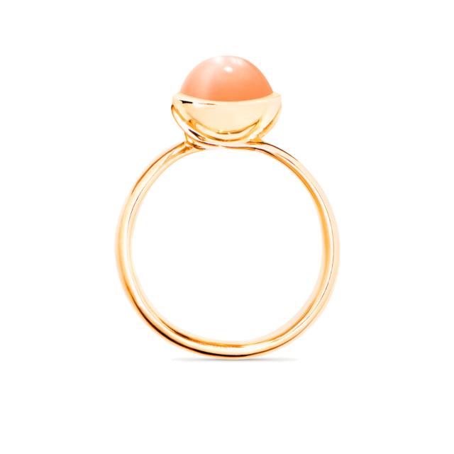 Tamara Comolli - BOUTON Ring small Oranger Mondstein