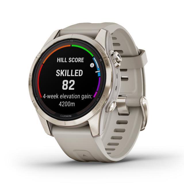 Garmin - fēnix® 7S Pro – Sapphire Solar Edition