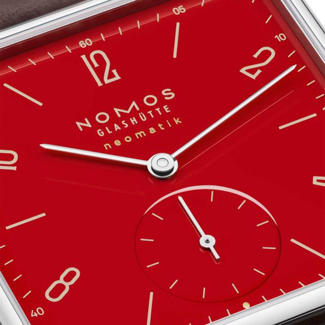 NOMOS Glashütte - Tetra Neomatik Red – 175 Years Watchmaking Glashütte