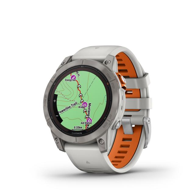 Garmin - fēnix® 7S Pro – Sapphire Solar Edition 47mm