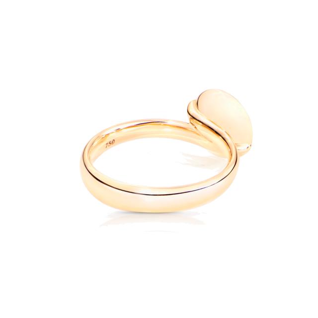 Tamara Comolli - BOUTON Ring small Oranger Mondstein