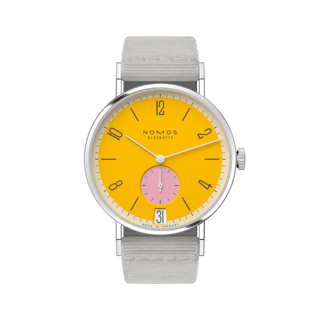 NOMOS Glashütte - Tangente 38 Datum Katzengold 