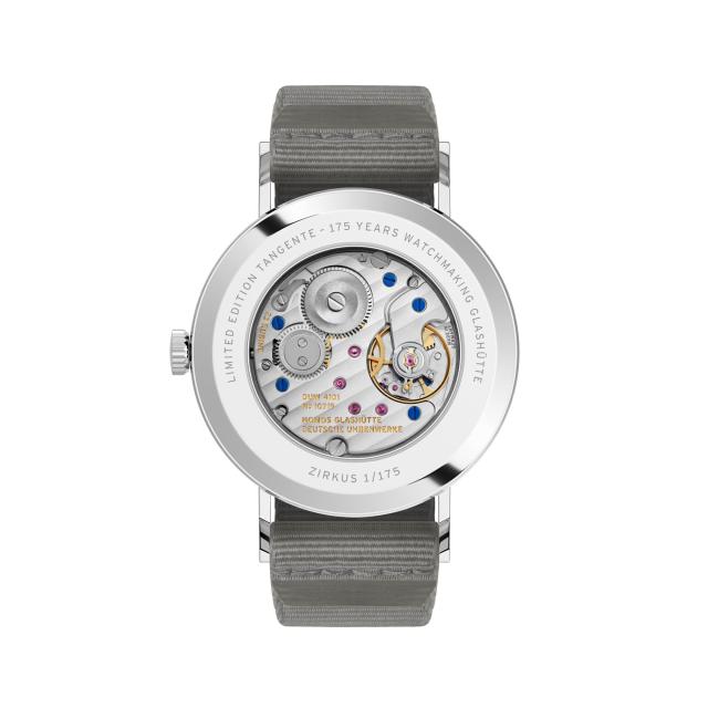 NOMOS Glashütte - Tangente 38 Datum Zirkus 