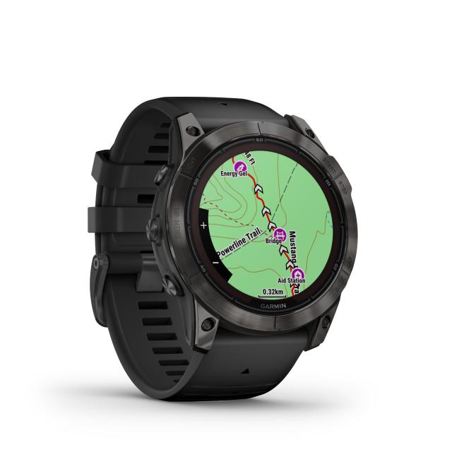 Garmin - fēnix® 7S Pro – Sapphire Solar Edition 51mm