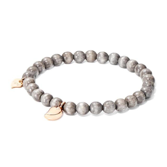Tamara Comolli - INDIA Drop Armband small Greywood