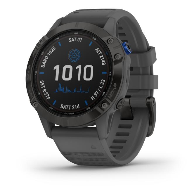 Garmin - fēnix 6 – Pro Solar Edition