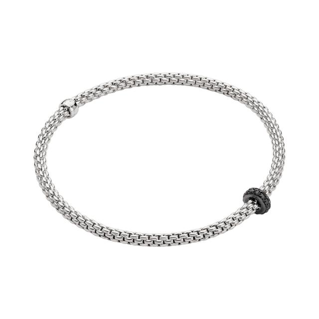 FOPE - Prima Flex’it Armband mit schwarzen Diamanten