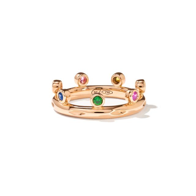 Tamara Comolli - GYPSY Ring Crown Brilliant Cut 'Candy' 