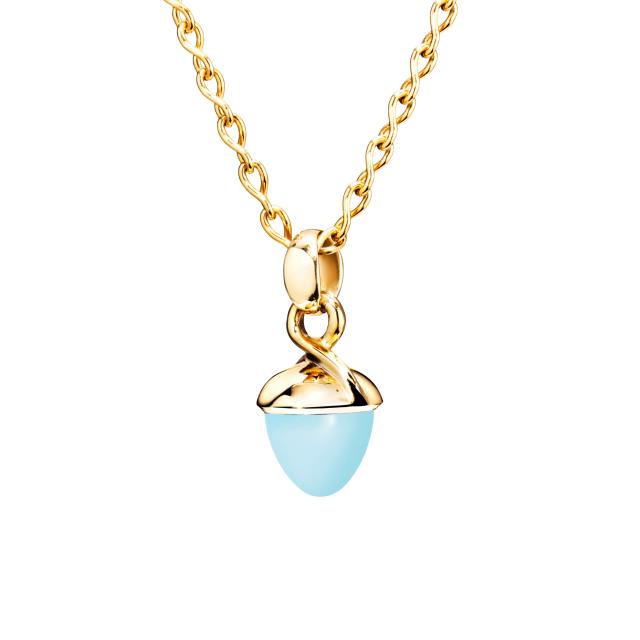 Tamara Comolli - MIKADO Anhänger Bouquet Aqua Chalcedon