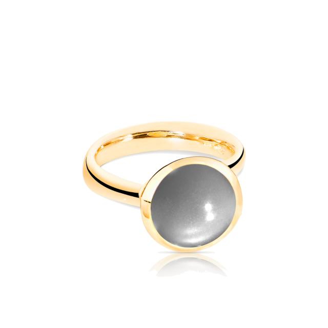 Tamara Comolli - BOUTON Ring large Grauer Mondstein