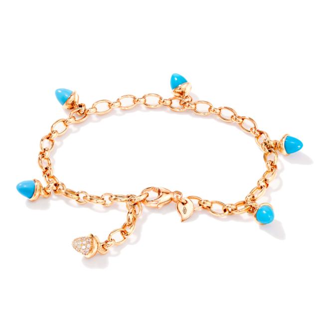 Tamara Comolli - MIKADO Armband Charm Türkis