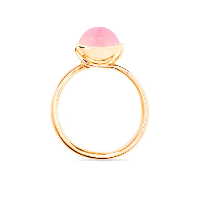 Tamara Comolli - BOUTON Ring small Pinker Chalcedon