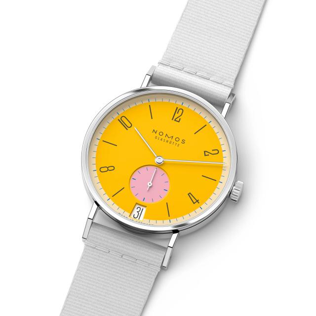 NOMOS Glashütte - Tangente 38 Datum Katzengold 