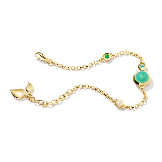 Tamara Comolli - BOUTON Armband Mini Chain 'Lagoon' small/medium