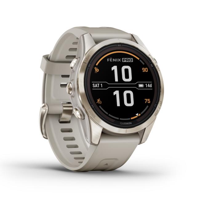 Garmin - fēnix® 7S Pro – Sapphire Solar Edition