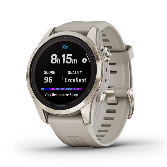 Garmin - fēnix® 7S Pro – Sapphire Solar Edition