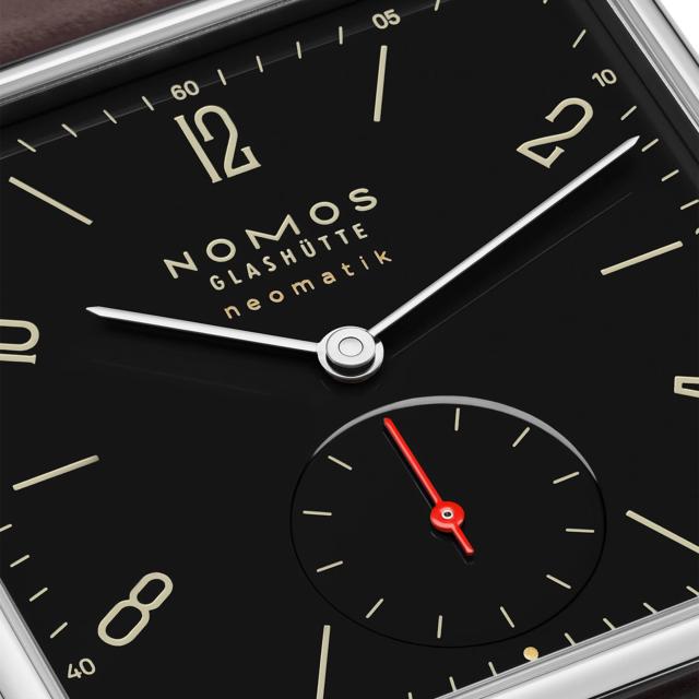 NOMOS Glashütte - Tetra Neomatik Black – 175 Years Watchmaking Glashütte