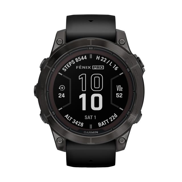 Garmin - fēnix® 7S Pro – Sapphire Solar Edition 47mm