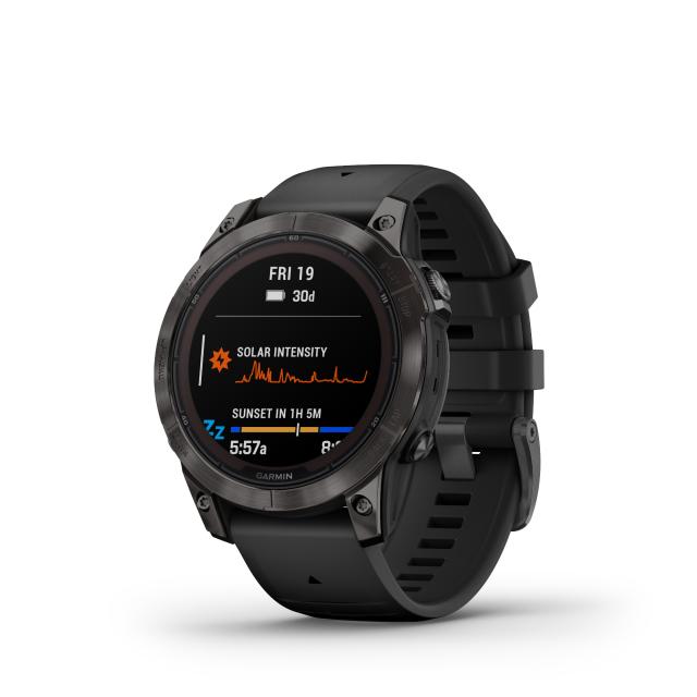 Garmin - fēnix® 7S Pro – Sapphire Solar Edition 47mm