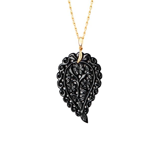 Tamara Comolli - INDIA Anhänger large Onyx schwarz