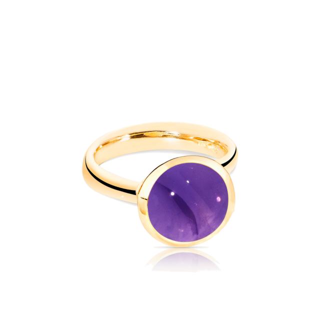 Tamara Comolli - BOUTON Ring large  Amethyst