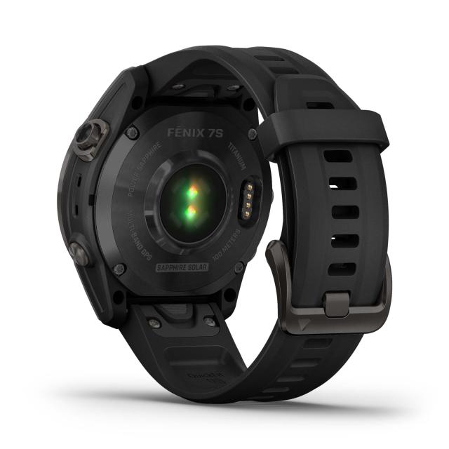Garmin - fēnix® 7S Sapphire Solar