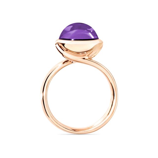 Tamara Comolli - BOUTON Ring large Amethyst