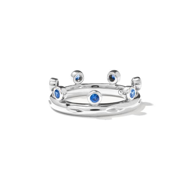 Tamara Comolli - GYPSY Ring Crown Brilliant Cut 'Ocean' 